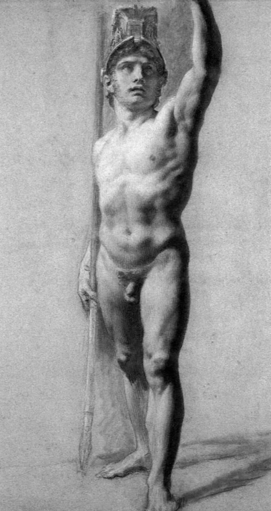 Pierre - Paul Prud'hon, 121, Studio di nudo maschile 2